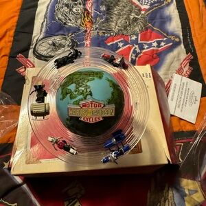 Harley Davidson ornament display collectible
